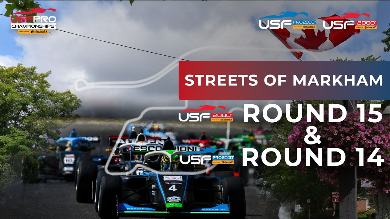 Two Races To End Our Weekend In Canada! USF2000 Race 2 and USF Pro 2000 Race 2!