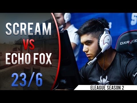 CSGO POV  G2 ScreaM vs Echo Fox dust2 @ ELEAGUE Season 2