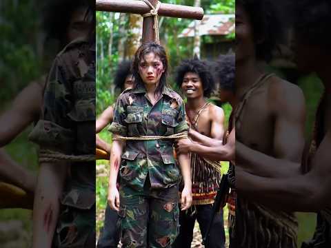 TNI Wanita Ini Dijadikan Tawanan Oleh KKB😱‼️#shorts #viral #tni
