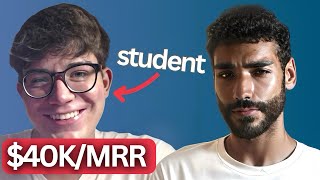 How This 20 Year Old Student Makes $40K/Mo Selling Sales Systems