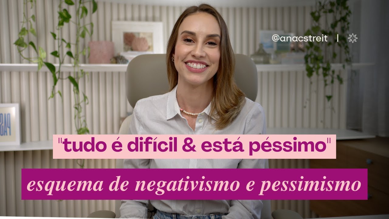 "NADA VAI DAR CERTO"; “As coisas são assim, não vão melhorar”: esquema de NEGATIVISMO e PESSIMISMO