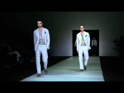 Milan Fashion Week: Giorgio Armani Men's Collection Spring Summer 2012