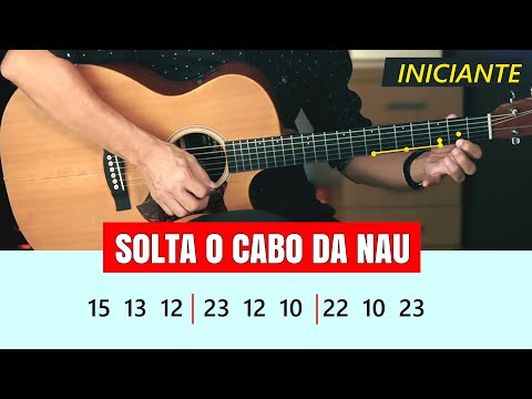 APRENDA SOLAR NO VIOLÃO - SOLTA O CABO DA NAU - Solo Completo - Prof. Sidimar Antunes🎸