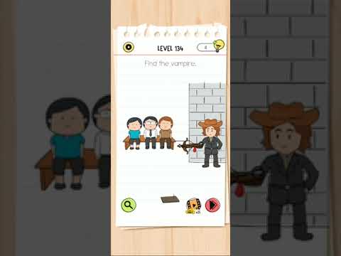 Brain test All-Star level 134 walkthrough