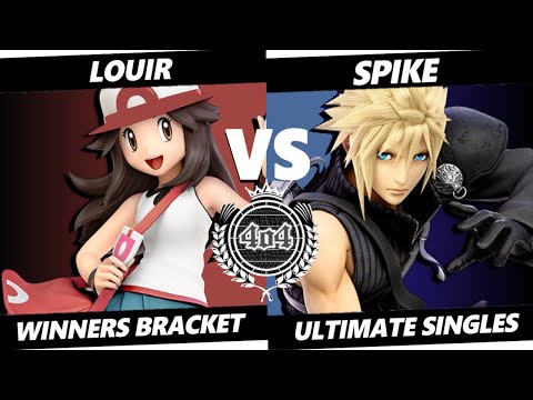 4o4 Smash Night 78 - EVC| Louir (Pokemon Trainer) vs Kuma| Spike (Cloud) - Winners Round 3