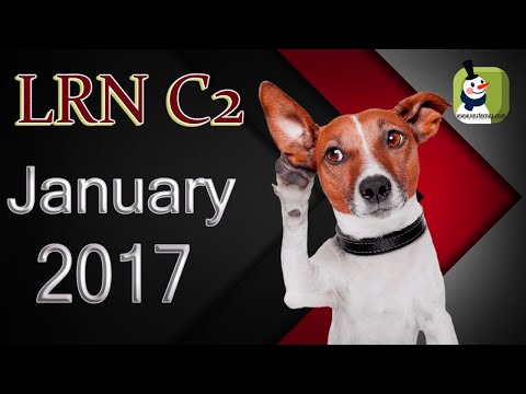 LRN C2 2017 January 🎵 Listening with answers