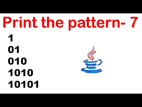 Nested For Loop Pattern 7
