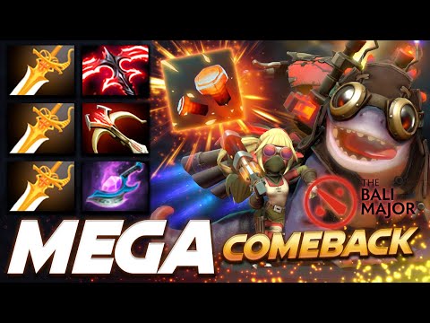 GPK Snapfire Mega Comeback - BB Tundra - Dota 2 Bali Major [Watch & Learn]