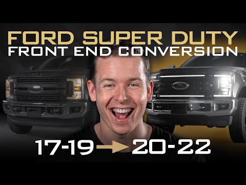 Super Duty Transformation | From 17-19 to 20-22 in Minutes with Morimoto's Facelift Kit!