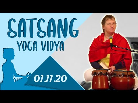 Satsang + Meditation + Mantrasingen + Arati mit Darshini Devi - Yoga Vidya live 7.00 Uhr - 1.11.2020