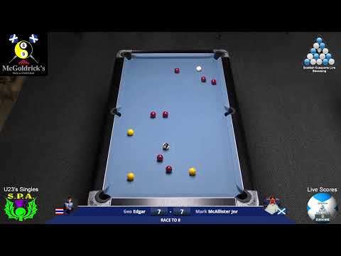 SPA Scottish Under 23s Singles Championship Semi Final - Geo Edgar v Mark McAllister