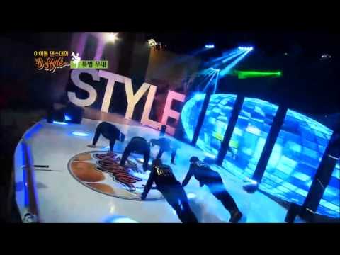 Shindong dance with Shin's family on MBC D-style