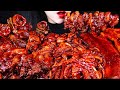 ASMR SPICY SEAFOOD OYSTER 굴 먹방 해물찜 먹방 SPICY ENOKI MUSHROOM 버섯 먹방 OCTOPUS 장