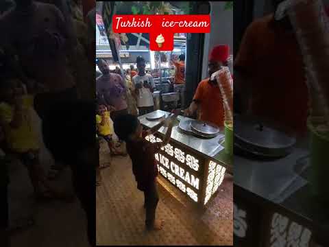 Turkish  ice-cream 🍦