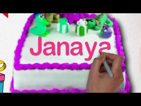 Janaya | Happy Birthday Janaya || Happy Birthday To You !!