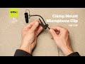 How to use DPA’s 4099 CORE+ with Clamp Mount Microphone Clip (CM-CLIP)