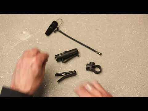 How to use DPA’s 4099 CORE+ with Clamp Mount Microphone Clip (CM-CLIP)