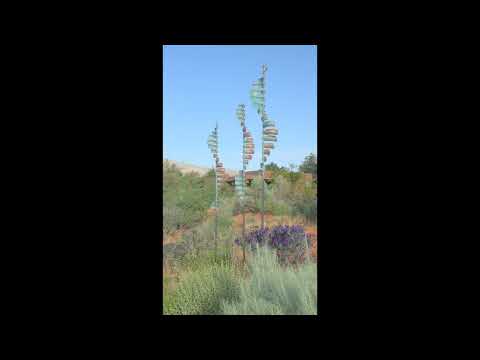 Whitaker Wind Sculpture 2 Large Waves 1 XL Wave in the Desert