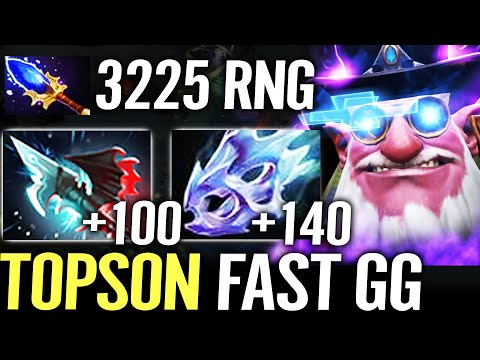 🔥 TOPSON Sniper MID Fast Moonshard + Hurricane Pike — 600 AS 100% Master Distance Control Dota 2 Pro