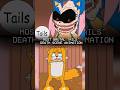 BRUTAL TAILS DEATH SCENE IN A SONIC EXE ANIMATION HORROR TALE Shorts Sonicexe Exe Tails