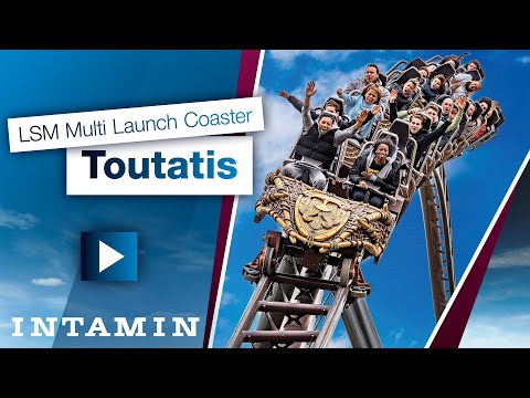 Intamin Multi LSM Launch Coaster "Toutatis", Park Astérix, France