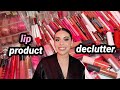 Decluttering My Entire Lip Product Collection Pre Spring Cleaning