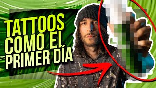 Cómo mantener HIDRATADO 💦 un tatuaje | USO ESTO casi a diario 👌🏽✅