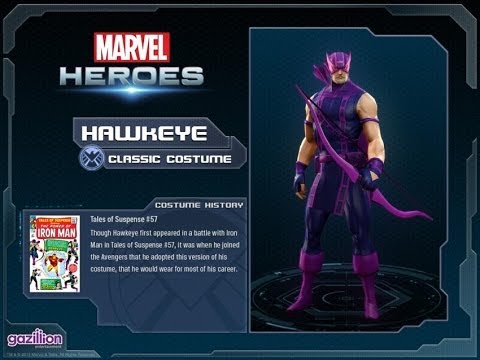 Marvel Heroes Hawkeye 2.14 Rework Gameplay and Change Highlights