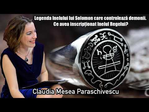 Legenda Inelul Lui Solomon Care Controleaza Demonii - Ce Avea Inscriptionat Inelul Regelui?