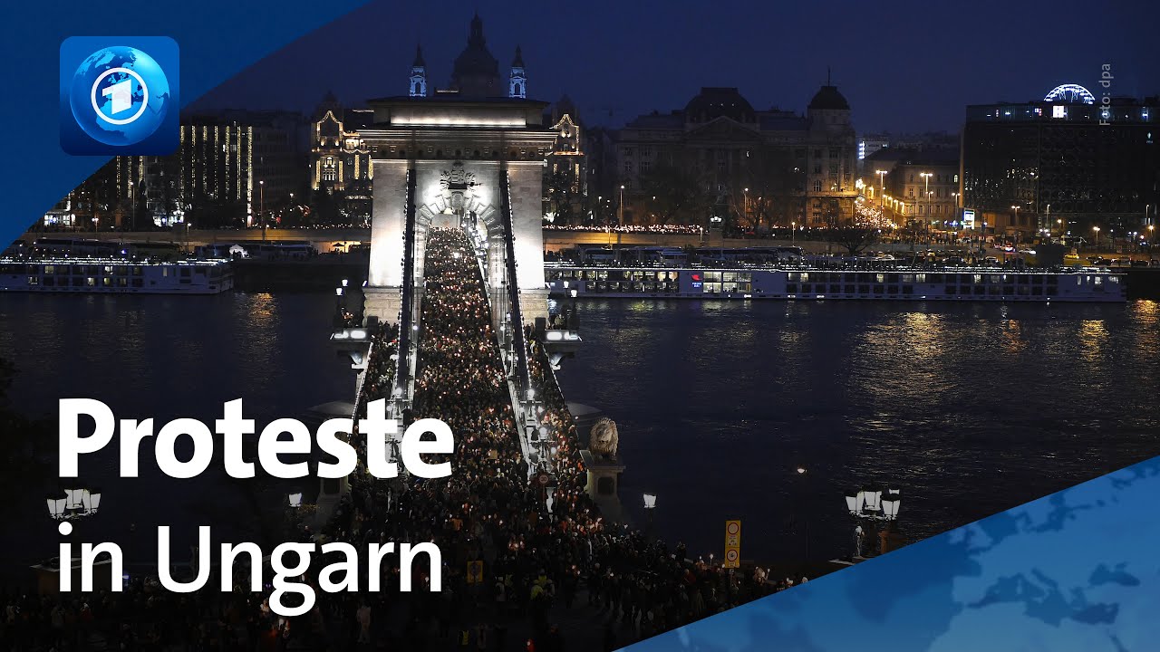 Bericht über Missbrauchsfälle: Zehntausende protestieren gegen Orbán