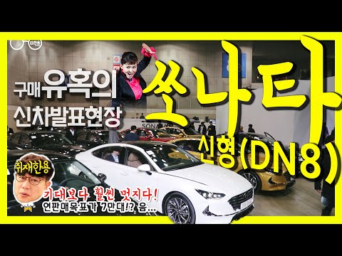 현대 신형 쏘나타 실내,외관,기능,색상 직접 보니...꼼꼼히 살펴봤어요