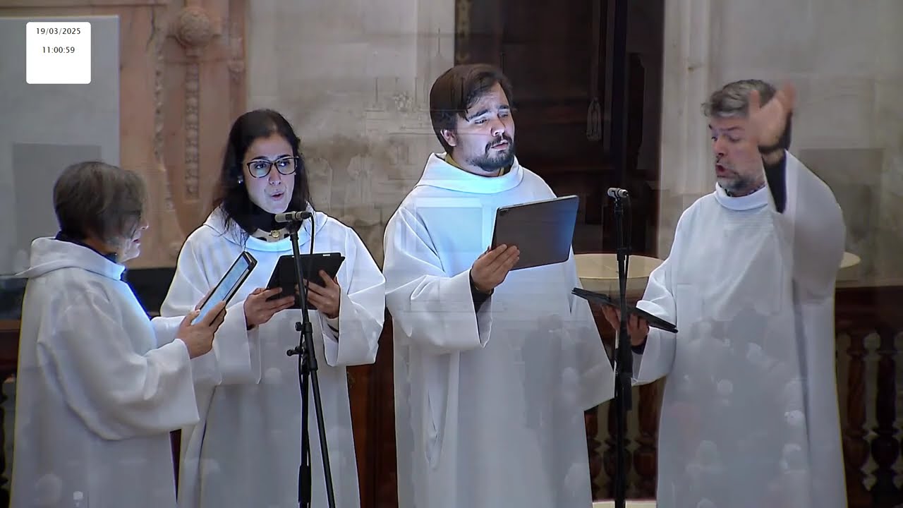 Missa desde a Basílica da Nossa Senhora do Rosário de Fátima  19.03.2025
