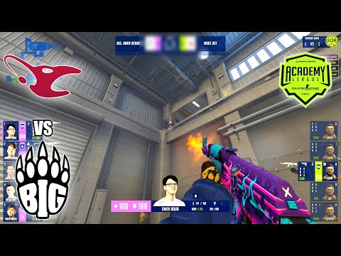 mouz NXT vs BIG Academy - WePlay Academy League Season 1 | CSGO HIGHLIGHTS