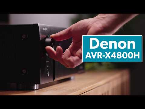 Denon AVR-X4800H 9.4-channel AV receiver | Crutchfield