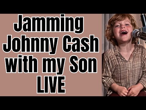 "I've Been Everywhere" (LIVE): My 4-Year-Old Son sings TWO Johnny Cash songs!
