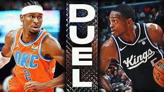 Shai Gilgeous-Alexander - Oklahoma City Thunder - De'Aaron Fox - Sacramento Kings