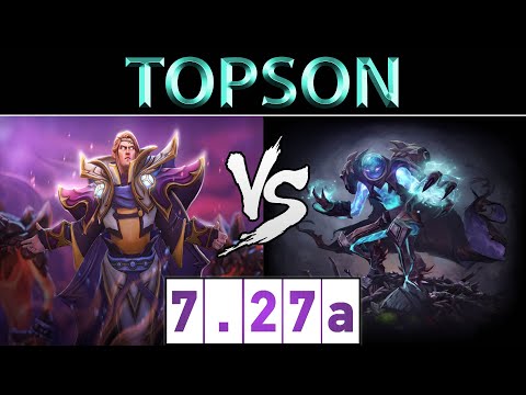 TOPSON [Invoker] vs [Arc Warden] ► EU Ranked ► Dota 2 7.27a