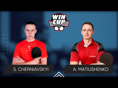 23:45 Serhii Cherniavskyi - Andrii Matiushenko West 6 WIN CUP 19.06.2024 | Table Tennis WINCUP