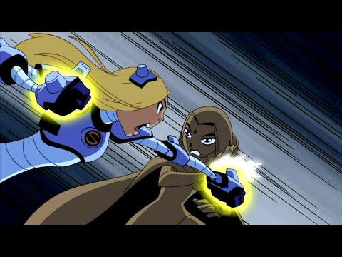 Raven vs. Terra [Teen Titans - S2E12 - "Aftershock: Part 1"]