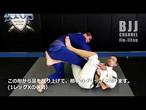 アンドリス・ブルノフスキー先生 インタビュー＆テクニック 1レッグX＆レッグラッソーガードからのオモプラッタ