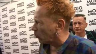 Johnny Rotten lets loose