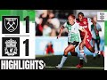 HIGHLIGHTS: Last-minute Hammers goal cancels out Hobinger opener | West Ham 1-1 Liverpool FC Women