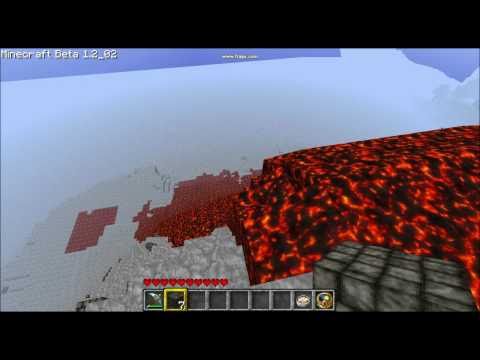 UNREAL Minecraft Volcano Eruption!!! 😱