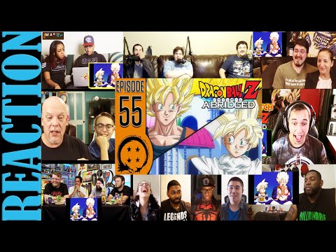 DragonBall Z Abridged: Episode 55 - TeamFourStar (TFS) REACTIONS MASHUP