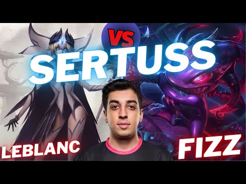 SERTUSS | LEBLANC VS FIZZ | MID GAMEPLAY | Patch 14.21 / Season 14 | #LeagueofLegends