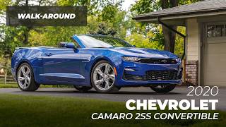 8k-Mile 2020 Chevrolet Camaro 2SS Convertible Walk Around