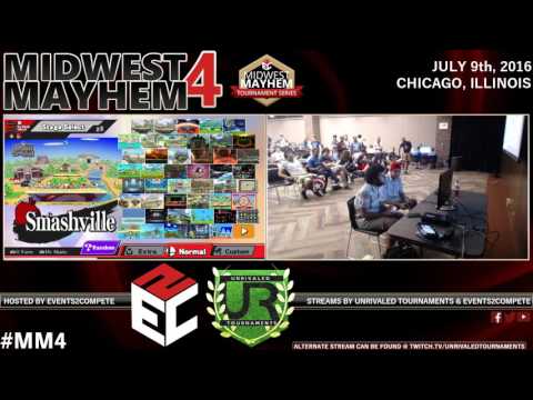 Midwest Mayhem 4 – Top 32 – E2C l 8FP H-man (Samus) vs. Ally (Mario)