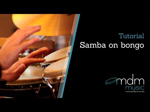 Samba on bongo, free lesson