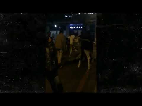 KO! South African Drill Rappers "Don't Play Mob" KNOCKOUT Rivals in Street Fight!