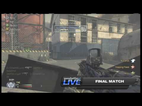 GameBattles Live - MW2 4v4 Showdown Tournament Finals - Game 3 Part 2